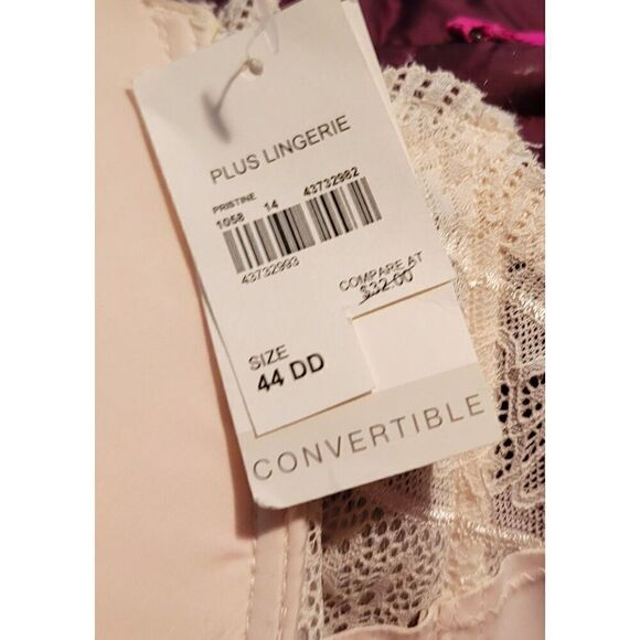 NWT - Rene Rofe Pure Beauty Convertible Bra - 44DD - Picture 7 of 9